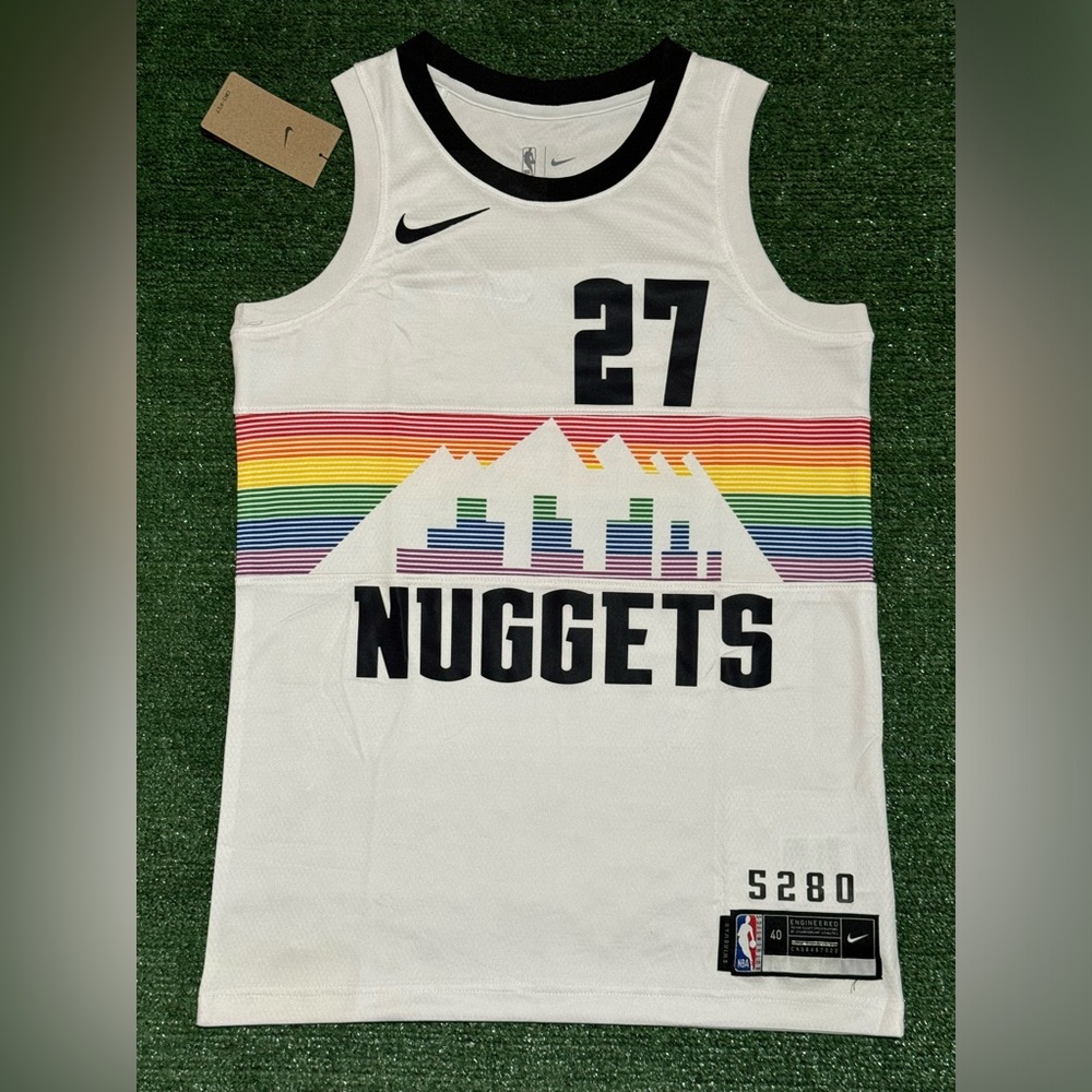 Denver Nuggets Jamal Murray Nike 19/20 Swingman Jersey-City Edition size S-XXL